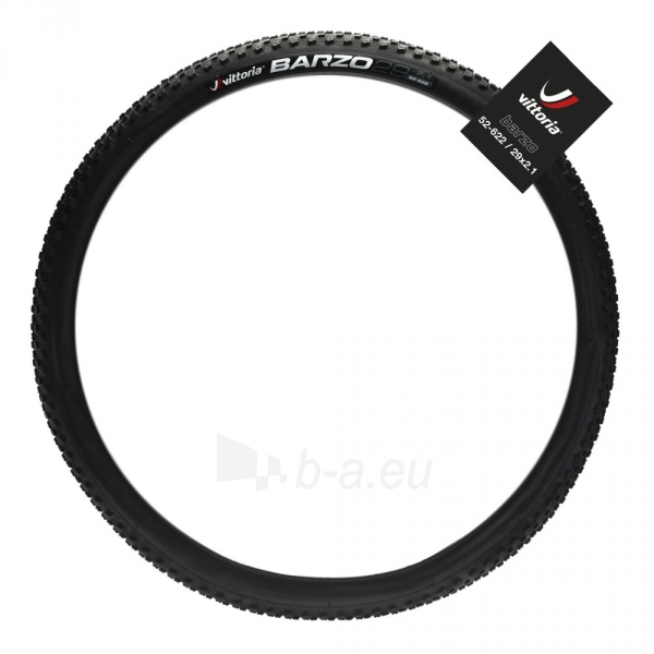 Padanga 29 Vittoria Barzo Rigid 29x2.1 / 52-622 black paveikslėlis 2 iš 3