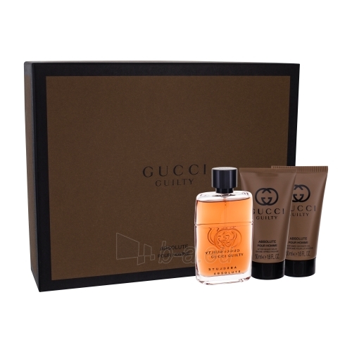 Parfumuotas vanduo Gucci Guilty Absolute Pour Homme EDP 50ml (Rinkinys ) paveikslėlis 1 iš 1