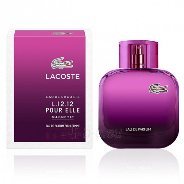 Perfumed water Lacoste Eau de Lacoste L.12.12 Pour Elle Magnetic EDP 80 ml paveikslėlis 2 iš 2