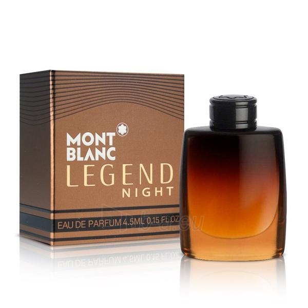 Parfumuotas vanduo Mont Blanc Legend Night miniatura EDP 4.5 ml paveikslėlis 1 iš 1