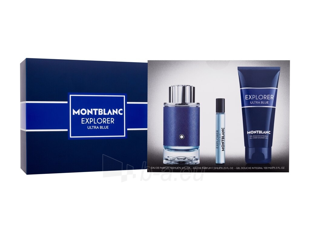 Parfumuotas vanduo Montblanc Explorer Ultra Blue Eau de Parfum 100ml paveikslėlis 1 iš 1