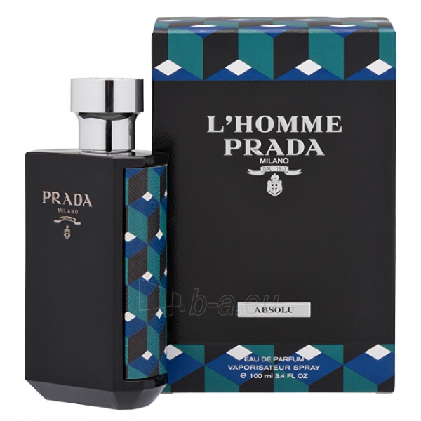 Parfimērijas ūdens Prada L`Homme Absolu EDP 100 ml paveikslėlis 2 iš 2