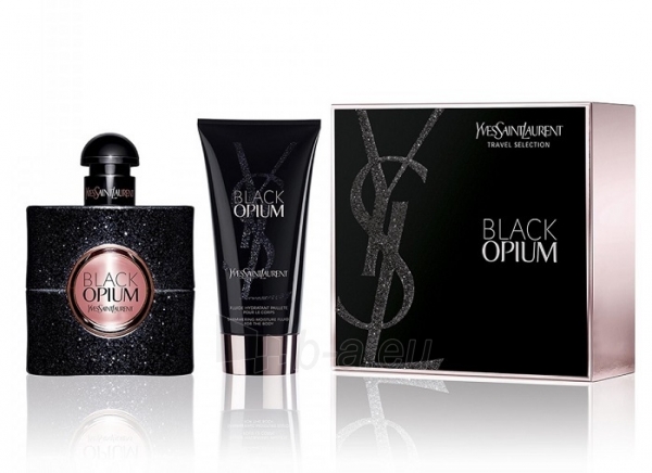 black opium perfume and lotion