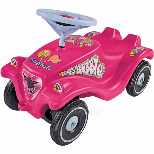 Paspiriamas automobilis - New Bobby Car Candy Rider, rožinis paveikslėlis 1 iš 7