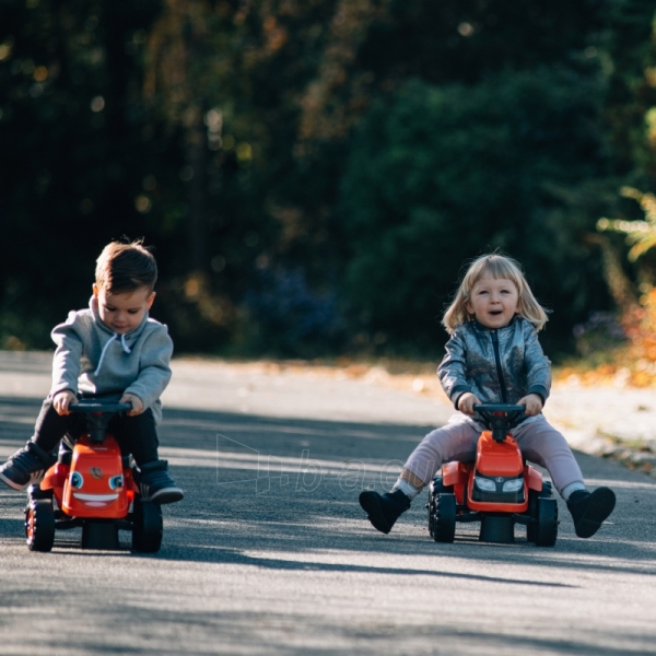 Paspiriamas traktorius Falk Baby Kubota, oranžinis paveikslėlis 6 iš 11