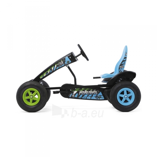 Pedalais minamas kartingas - Berg X-ite Go-Kart, juodas paveikslėlis 11 iš 11