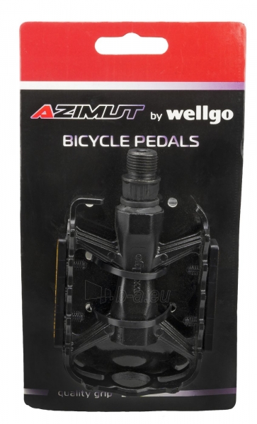 Pedalas Azimut by Wellgo Alu M224G black paveikslėlis 2 iš 3