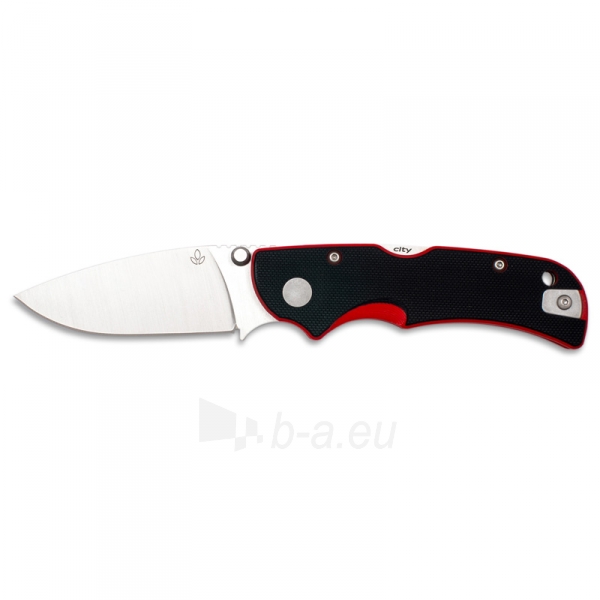 Knife Manly City Black & Red 14C28N one hand paveikslėlis 1 iš 1