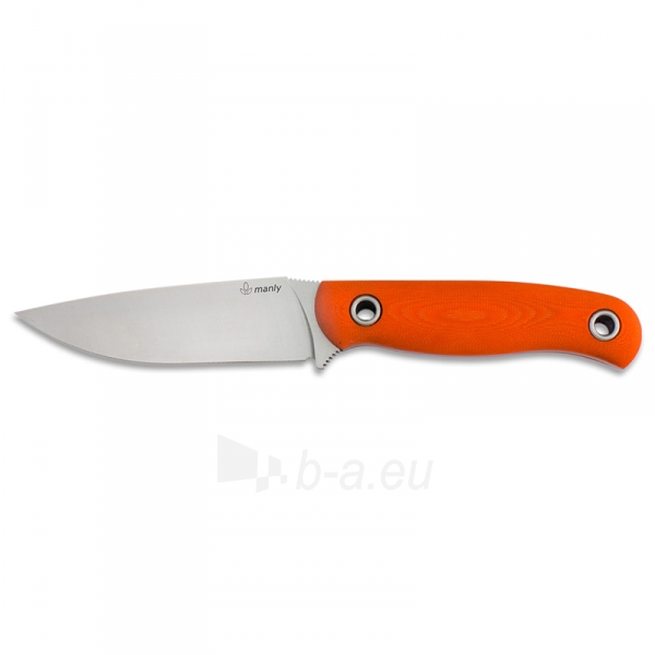 Knife Manly Crafter orange D2 1.2379 G10 paveikslėlis 1 iš 1