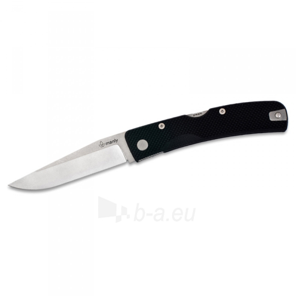 Peilis Manly Peak black Two Hand D2 59-61 HRC paveikslėlis 1 iš 1