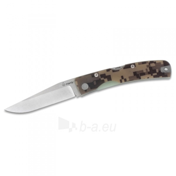 Knife Manly Peak Desert Camo Two Hand CPM 154 59-61 HRC paveikslėlis 1 iš 1