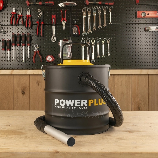 Pelenų ir dulkių siurblys 1600W, 20L POWX3013 POWERPLUS X paveikslėlis 3 iš 18