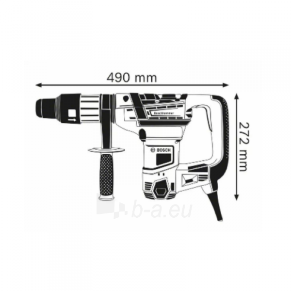 Perforatorius BOSCH GBH 5-40 D paveikslėlis 4 iš 4