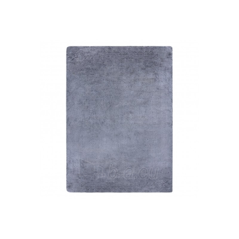 Pilkas kailio imitacijos kilimas LAPIN | 180x270 cm paveikslėlis 2 iš 16