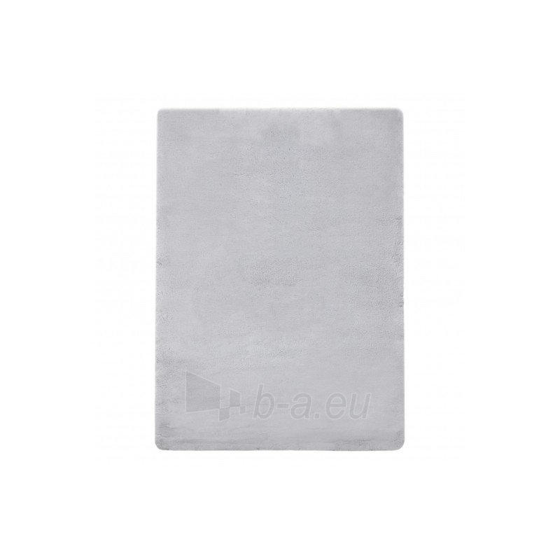 Pilkas kailio imitacijos kilimas TEDDY | 160x220 cm paveikslėlis 2 iš 16