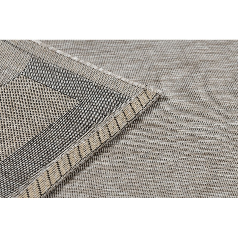 Pilkas kilimas su juodos spalvos raštais FLOORLUX | 60x110 cm paveikslėlis 16 iš 17