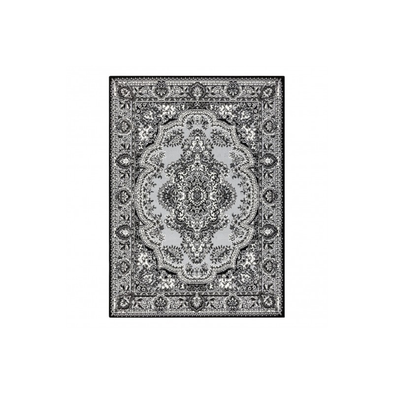 Pilkas kilimas su klasikiniais ornamentais WIOSNA | 120x170 cm paveikslėlis 2 iš 16