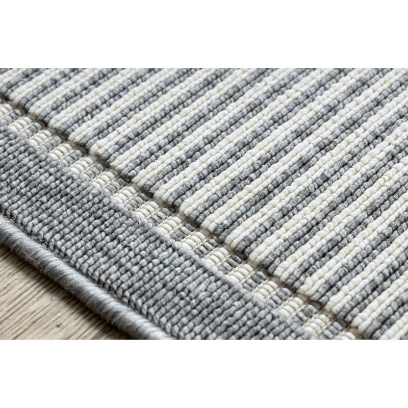 Pilkas kilimas su kraštine SPRING | 200x290 cm paveikslėlis 5 iš 16
