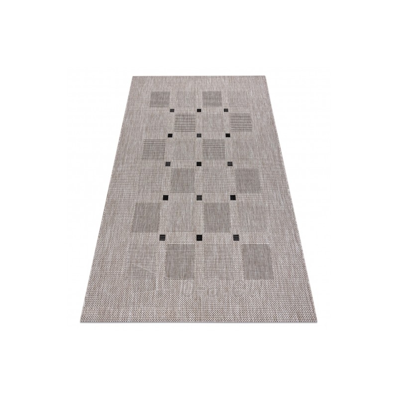 Pilkas sizalio kilimas su geometriniais motyvais FLOORLUX | 200x290 cm paveikslėlis 16 iš 16