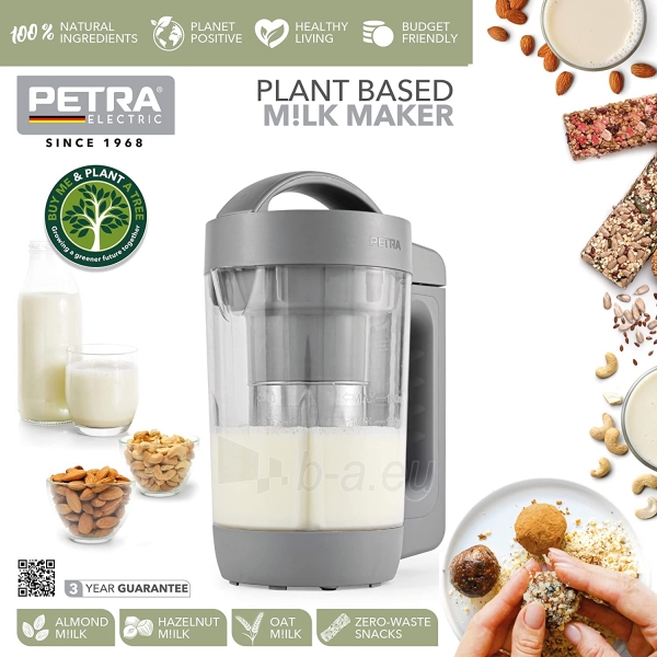 Plaktuvas Petra PT5258WELVDEEU10 Plant Based M!lk Maker paveikslėlis 2 iš 9