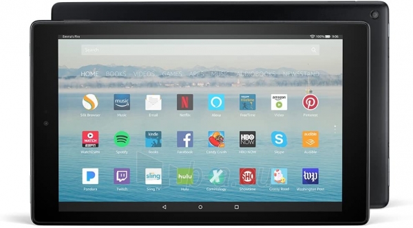 Tablet computers Amazon Fande HD10 2021 32GB black paveikslėlis 7 iš 7