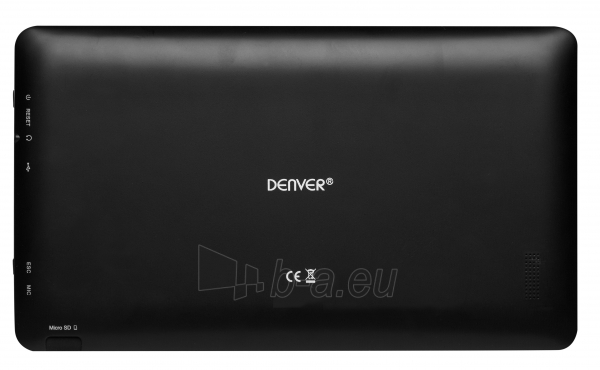 Planšetinis kompiuteris Denver TIQ-10494 10.1/32GB/2GB/WI-FI/Android11/Black paveikslėlis 2 iš 3