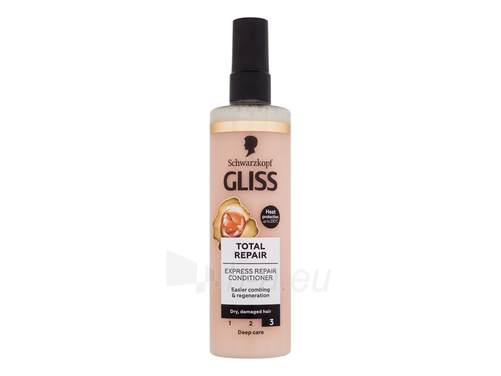 Plaukų balzamas Schwarzkopf Gliss Kur Total Repair Hair Balm 200ml Express Balm paveikslėlis 1 iš 1