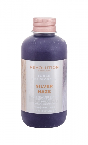 Plaukų dažai Revolution Haircare London Tones For Blondes Silver Haze Hair Color 150ml paveikslėlis 1 iš 2
