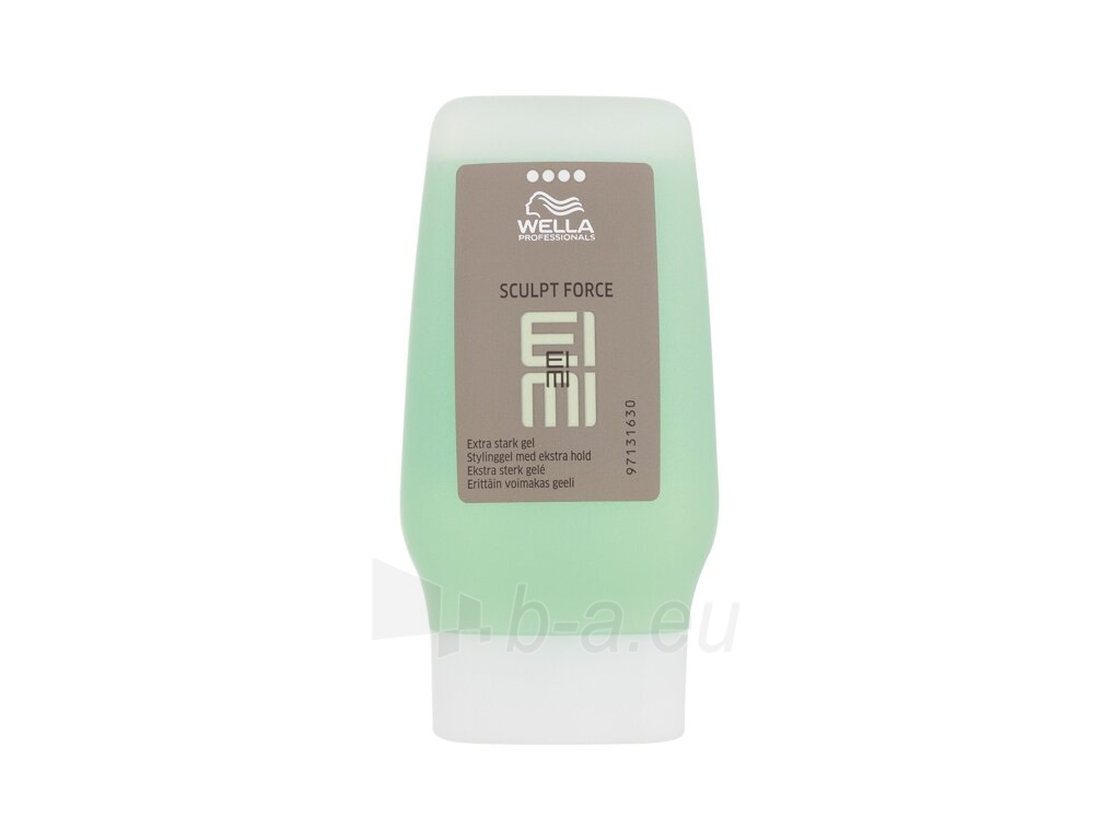 Plaukų gelis Wella Eimi Sculpt Force Extra Strong Flubber Gel Cosmetic 125ml paveikslėlis 1 iš 1