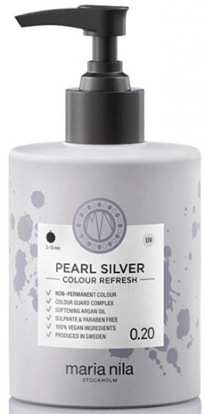 Plaukų kaukė Maria Nila Fine nourishing mask without permanent color pigments Pearl Silver ( Colour Refresh Mask) 300 ml paveikslėlis 2 iš 2