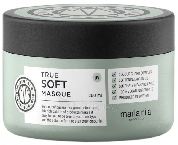 Plaukų kaukė Maria Nila Moisturizing Mask with Argan Oil for Dry Hair True Soft (Masque) 250 ml paveikslėlis 1 iš 1