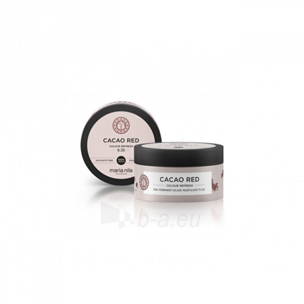 Plaukų mask Maria Nila Soft nourishing mask without permanent color pigments Cacao Red ( Colour Refresh Mask) 300 ml paveikslėlis 1 iš 2