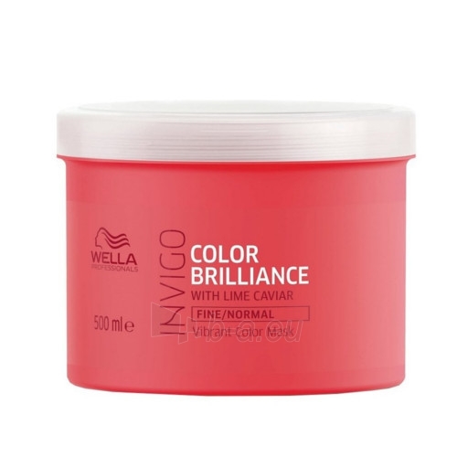 Plaukų kaukė Wella Professional Invigo Color Brilliance (Vibrant Color Mask) 500 ml paveikslėlis 1 iš 1