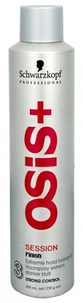 Plaukų lakas Schwarzkopf Professional Extremely strong hairspray Session 500 ml paveikslėlis 1 iš 3