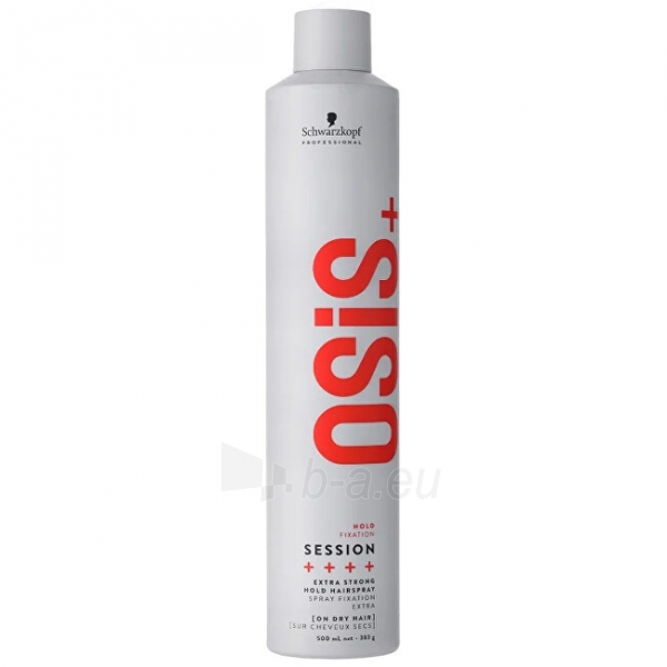 Plaukų lakas Schwarzkopf Professional Extremely strong hairspray Session 500 ml paveikslėlis 3 iš 3