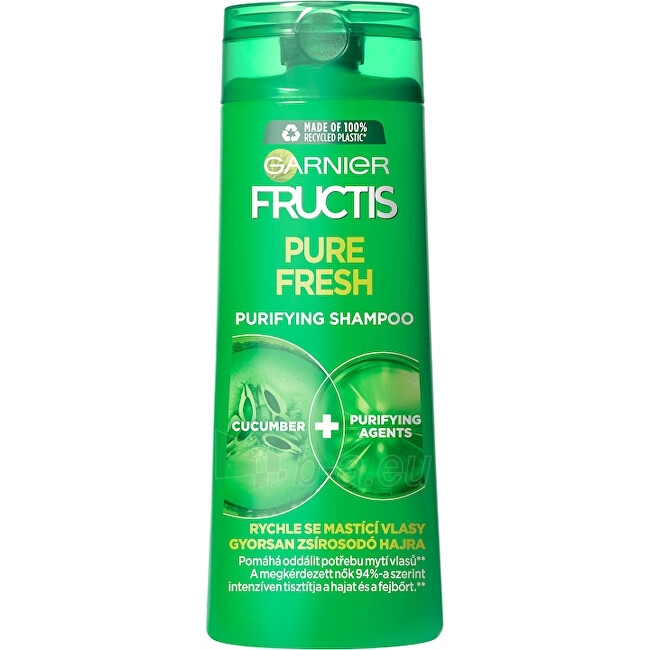 Plaukų šampūnas Garnier Fructis ( Pure Fresh Strenghehing Shampoo) - 250 ml paveikslėlis 1 iš 1