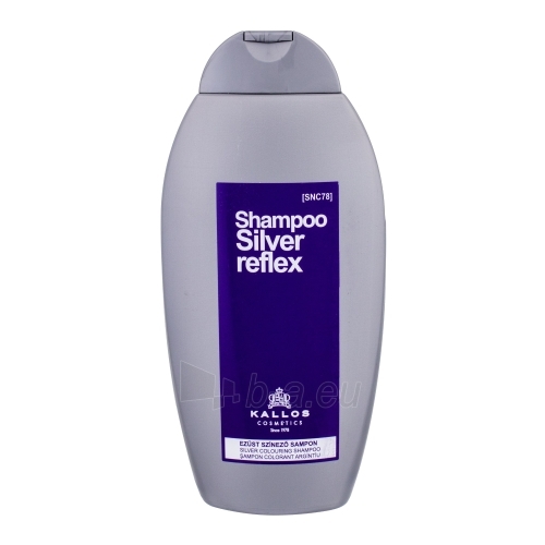 Plaukų šampūnas Kallos Cosmetics Silver Reflex Shampoo Cosmetic 350ml paveikslėlis 1 iš 1