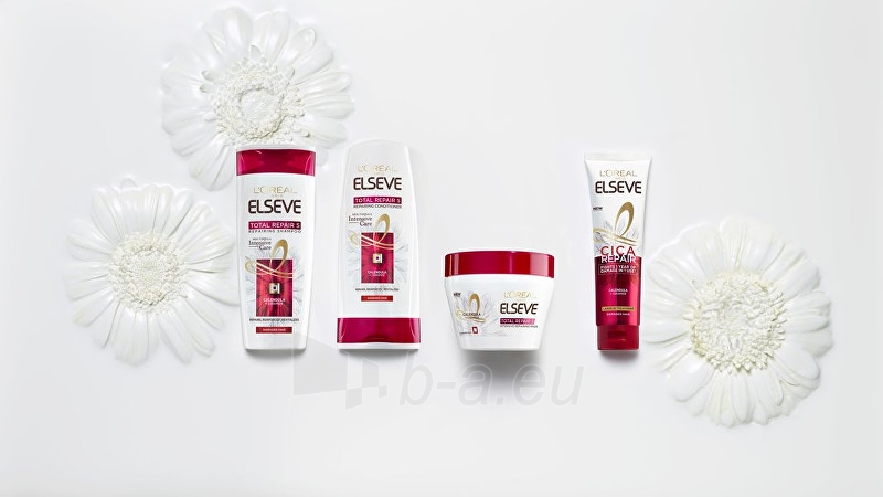 Plaukų šampūnas Loreal Paris Treating shampoo for damaged hair ELSEV (Full Repair 5) 400 ml paveikslėlis 3 iš 4