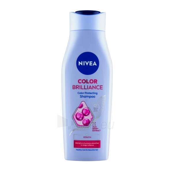 Plaukų šampūnas Nivea Color Care & Protect Shine Color Shampoo 400 ml paveikslėlis 2 iš 2