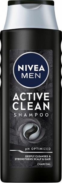 Plaukų šampūnas Nivea Shampoo for Men Active C lean 400 ml paveikslėlis 1 iš 1