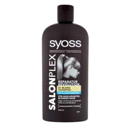 Plaukų Sampunas Syoss Shampoo For Bright And Dyed Hair Salon Plex