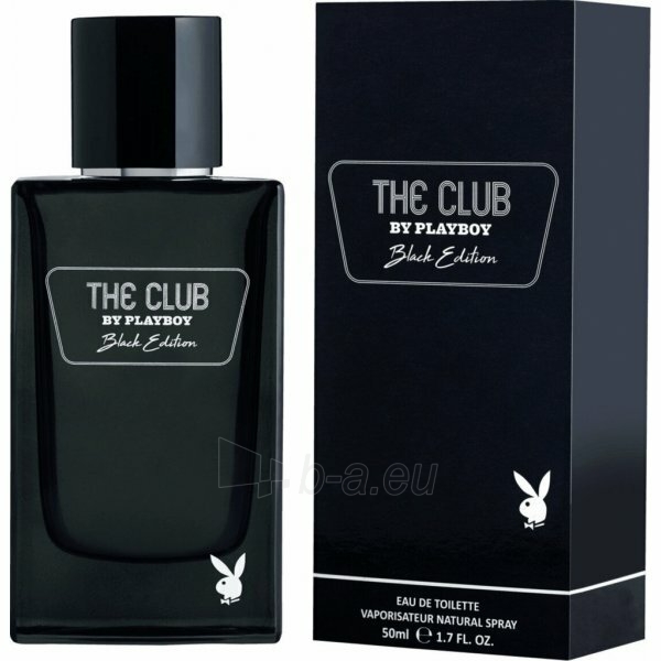 Tualetinis vanduo Tualetinis vanduo Playboy The Club Black Edition - EDT - 50 ml paveikslėlis 1 iš 1