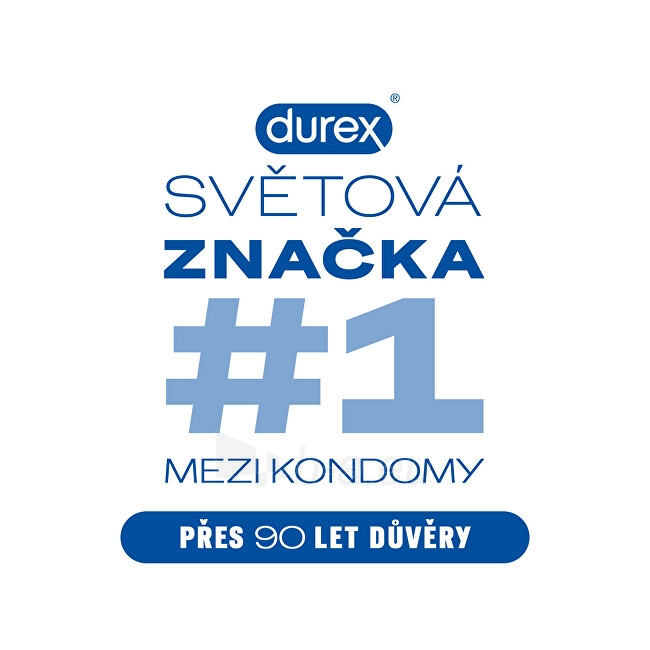 Prezervatyvai Durex Condoms Invisible Close Fit paveikslėlis 2 iš 6