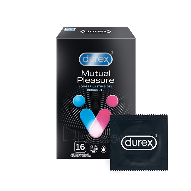 Prezervatyvai Durex Mutual Pleasure Kondomy paveikslėlis 1 iš 7