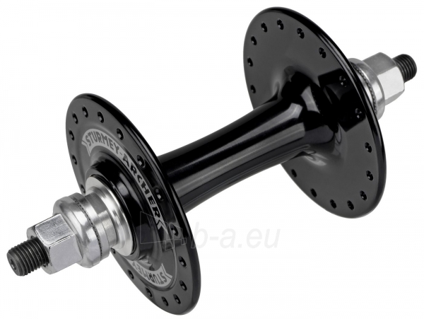 Priekinė įvorė Sturmey-Archer HBT30 Alu black-36H paveikslėlis 2 iš 2