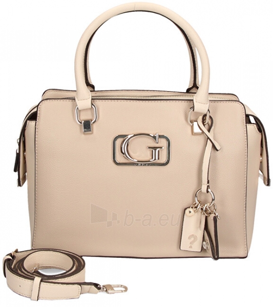 guess taupe handbag