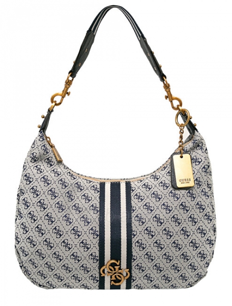 guess navy bag