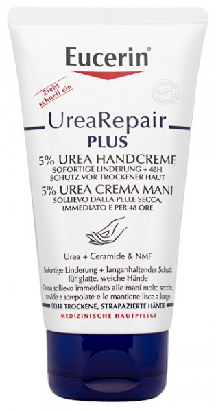 Rankų kremas Eucerin Hand Cream 5% Urea Repair PLUS (Hand Cream) 75 ml paveikslėlis 2 iš 2