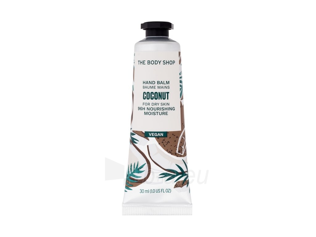 Rankų kremas The Body Shop Coconut Hand Cream Cosmetic 30ml paveikslėlis 1 iš 1