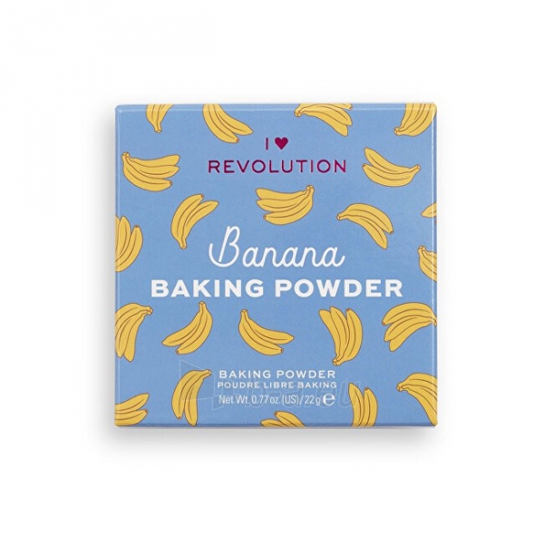 Sausa pudra veidui Revolution Sypký pudr Banana (Loose Baking Powder) 22 g paveikslėlis 2 iš 5